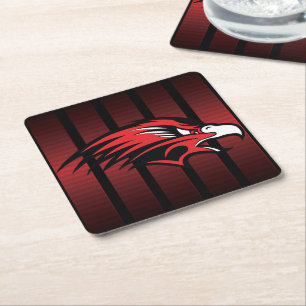 Allendale Falcons #3 Rechteckiger Pappuntersetzer
