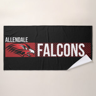 Allendale Falcons #5 Badehandtuch