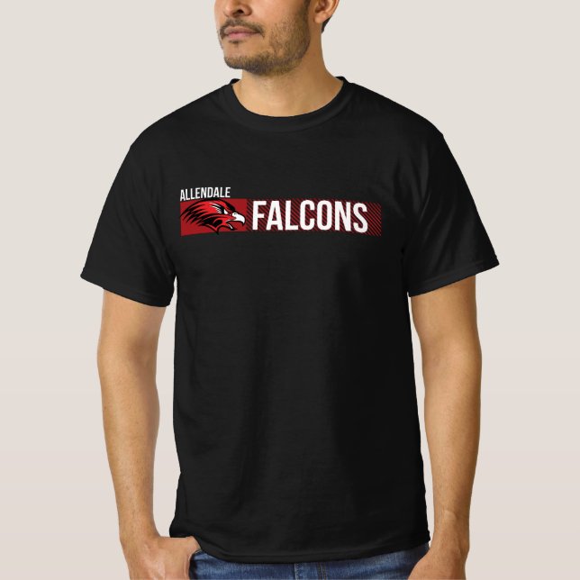Allendale Falcons #5 T-Shirt (Vorderseite)