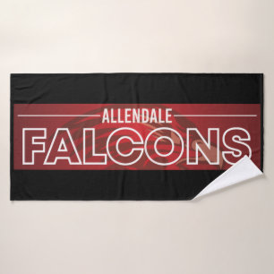 Allendale Falcons #6 Badehandtuch