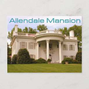 Allendale Mansion - Kingsport, TN Postkarte
