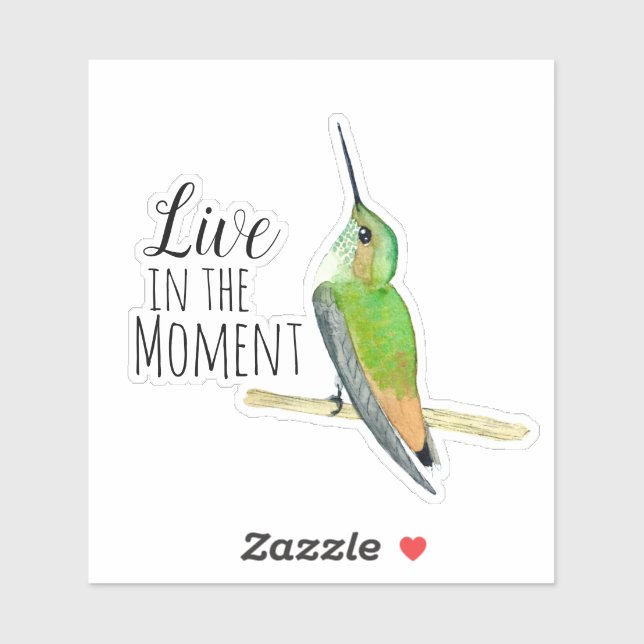 Allen's Hummingbird Sticker (Blatt)