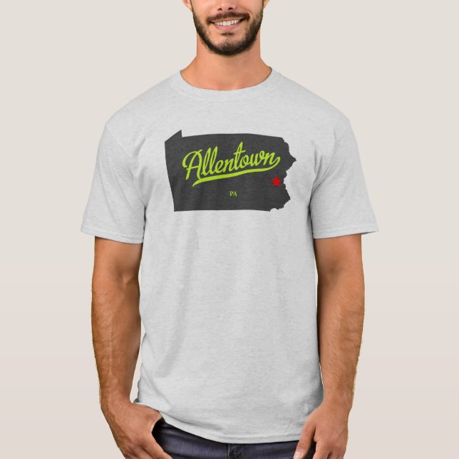 Allentown, PA T-Shirt (Vorderseite)