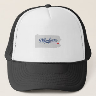 Allentown Pennsylvania PA-Shirt Truckerkappe