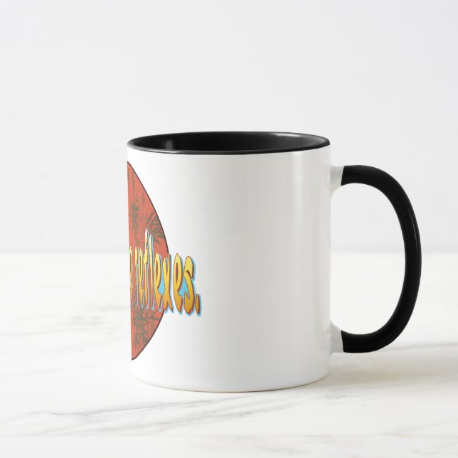 Aller es ist in den Reflexen Tasse (Rechts)