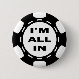 ALLER ich bin IM POKER-CHIP Button