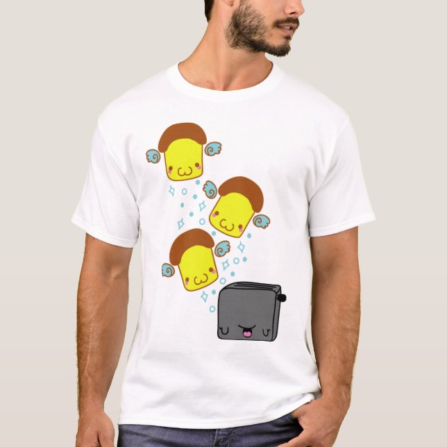 Aller Toast gehen zum Himmel T-Shirt (Vorderseite)