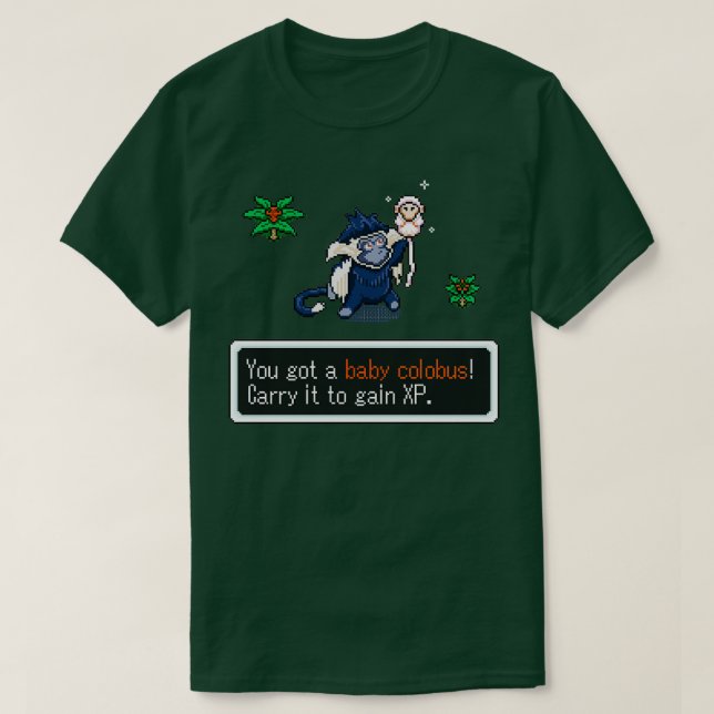 Allergene Kolonie 8bit T-Shirt (Design vorne)