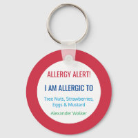 Allergie bei Kindern Warnhinweis Personalisiert al