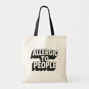 Allergie für Menschen Tragetasche