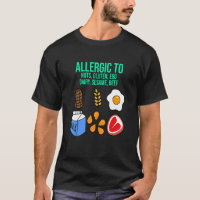 Allergie gegen Nüsse Gluten Dairy Food Allergie Aw