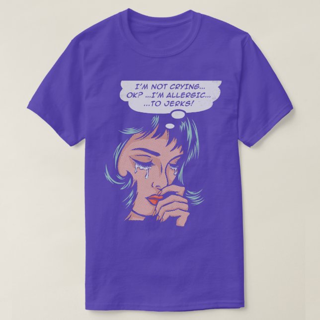 Allergie gegenüber Jerks T-Shirt (Design vorne)