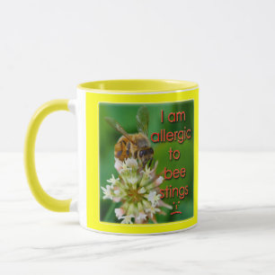 Allergisch gegen Bienenstiche - ideal für Kinder i Tasse