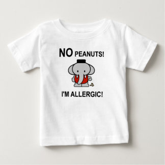 Allergisch gegen Erdnüsse Baby T-shirt
