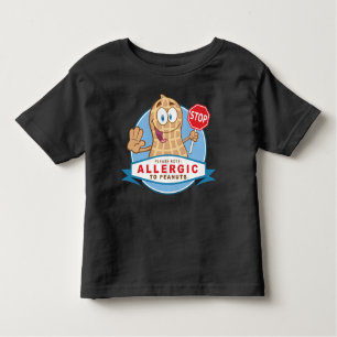 Allergisch gegen Erdnüsse Kleinkind T-shirt