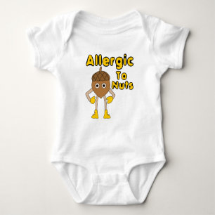Allergisch gegen Nüsse Baby Strampler