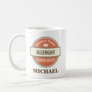 Allergist-personalisiertes Büro-Tassen-Geschenk Kaffeetasse