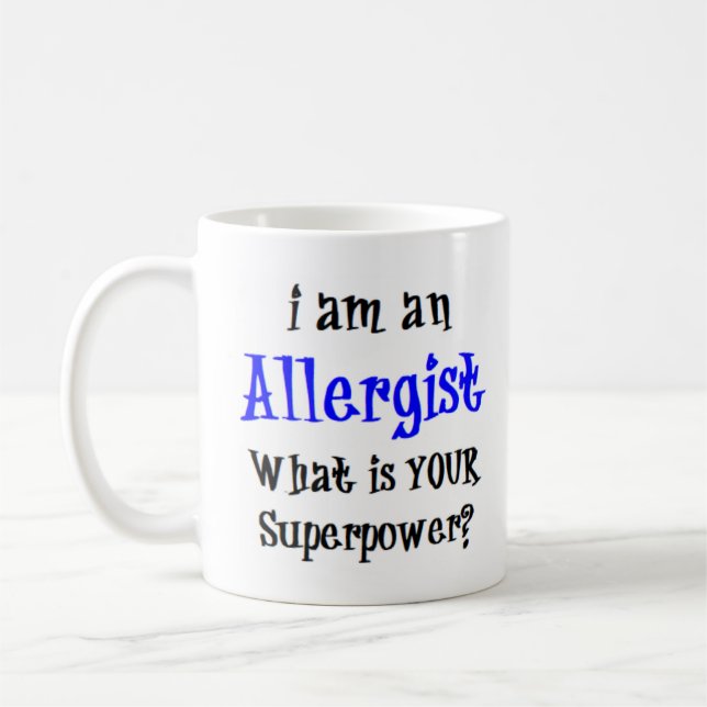 Allergistin Kaffeetasse (Links)