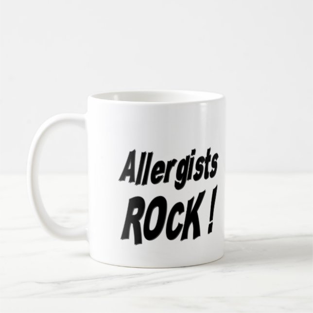 Allergists-Felsen! Tasse (Links)