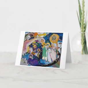 Allerheiligen I Kandinsky Grußkarte Dankeskarte