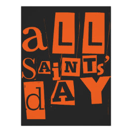 Allerheiligen katholische Heilige Poster