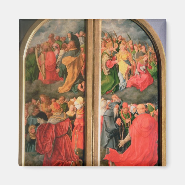 Allerheiligen-Tag-Altarpiece Magnet (Vorne)
