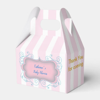 Allerlei Rosa Streifen Party Geschenkschachtel