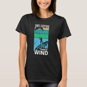 alles abbrechen es gibt Wind Drachen Vintage Kiteb T-Shirt