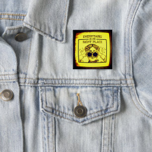 Alles am richtigen Ort Button