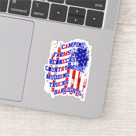 Alles Amerika Aufkleber