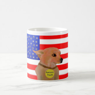 Alles amerikanische Hündchen Kaffeetasse
