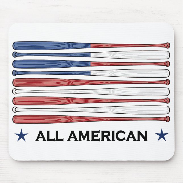 Alles amerikanische mousepad (Vorne)