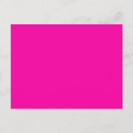 Alles andere als Farbe Rosa Postkarte