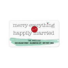 Alles aus der glücklich Verheirateten Adresse verg Adressaufkleber