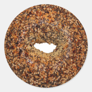 Alles Bagel Classic Round Sticker