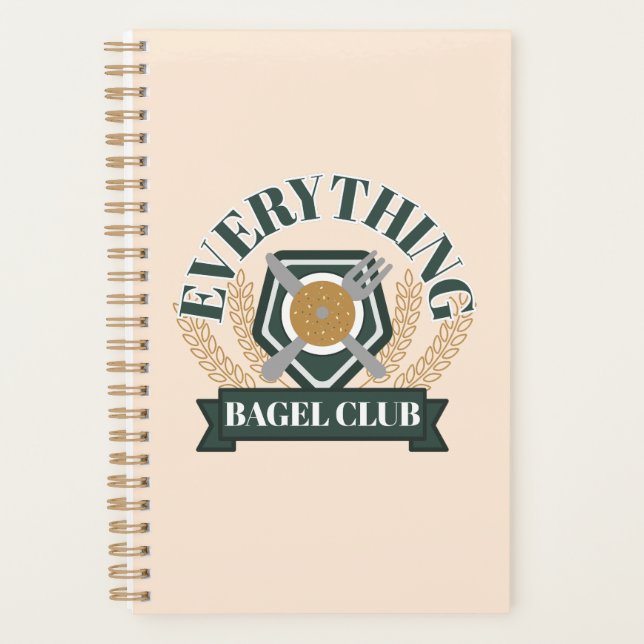 Alles Bagel Club Planer (Vorderseite)