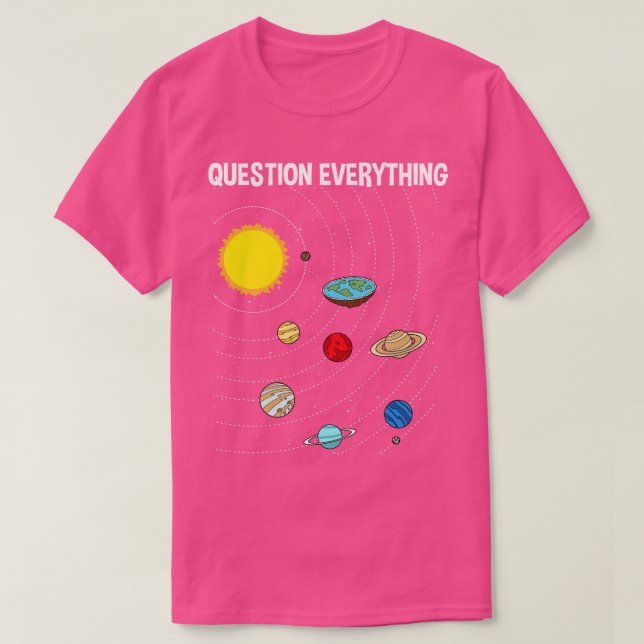 Alles befragen T-Shirt (Design vorne)