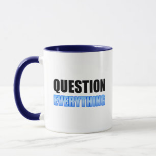 Alles befragen tasse