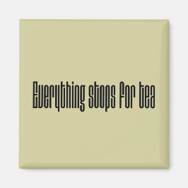 Alles bleibt für Tee Magnet