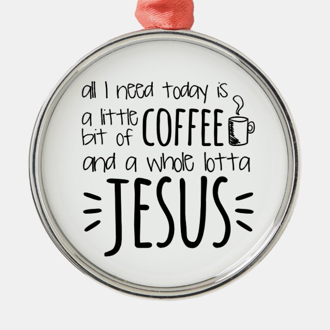 Alles, das ich ist benötige heute, ein wenig vom ornament aus metall (Vorne)