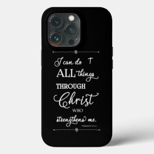 Alles durch Christus - Philipper 4:13  Case-Mate iPhone Hülle