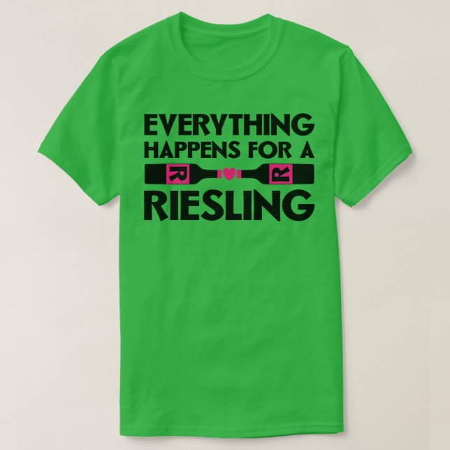 Alles für ein Riesling T-Shirt (Design vorne)