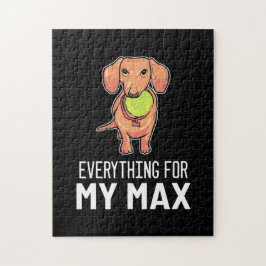 Alles für meine Dackel Puzzle