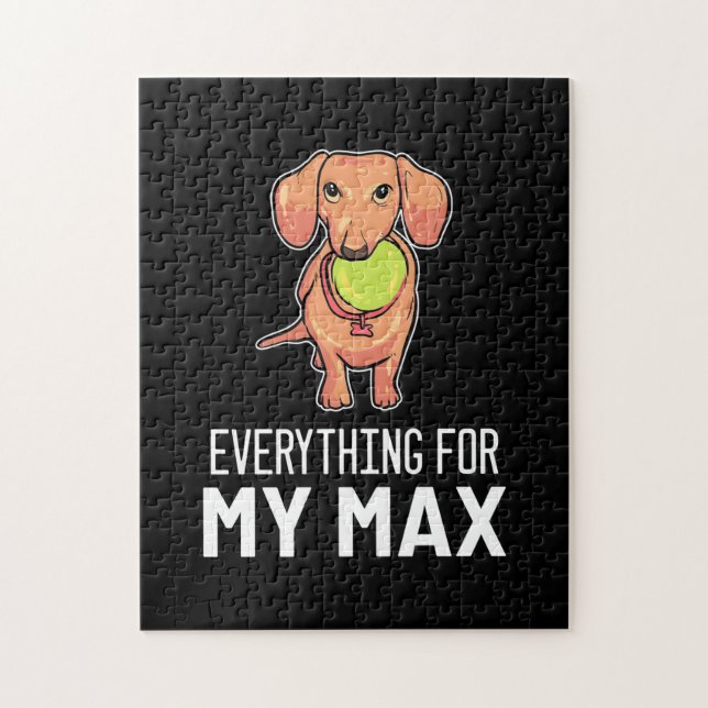 Alles für meine Dackel Puzzle (Vertikal)