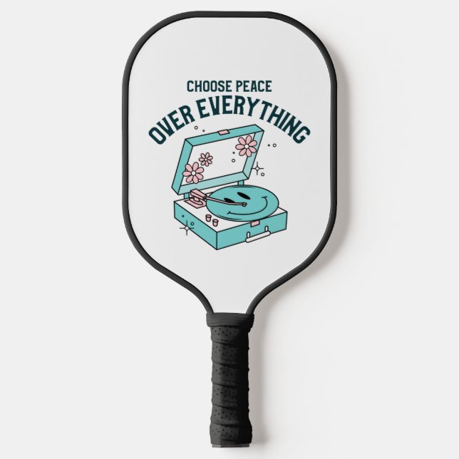Alles für Ruhe Pickleball Schläger (Vorderseite)