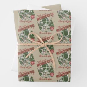 Alles gebucht für das Weihnachtsbuch Die wunderbar Geschenkpapier Set
