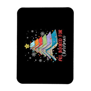 Alles gebucht für das Weihnachtsbuch Weihnachtsbau Magnet