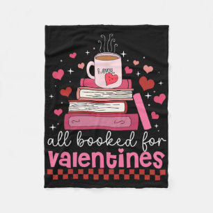 Alles gebucht für den Valentinstag Lehrer Valentin Fleecedecke