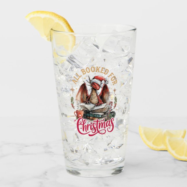 Alles gebucht für den Weihnachtsdrache  Glas (Vorderseite Ice)