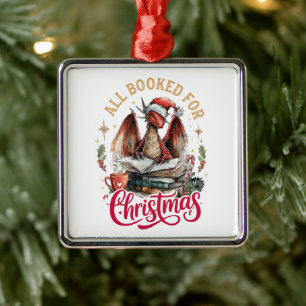 Alles gebucht für den Weihnachtsdrache Ornament Aus Metall